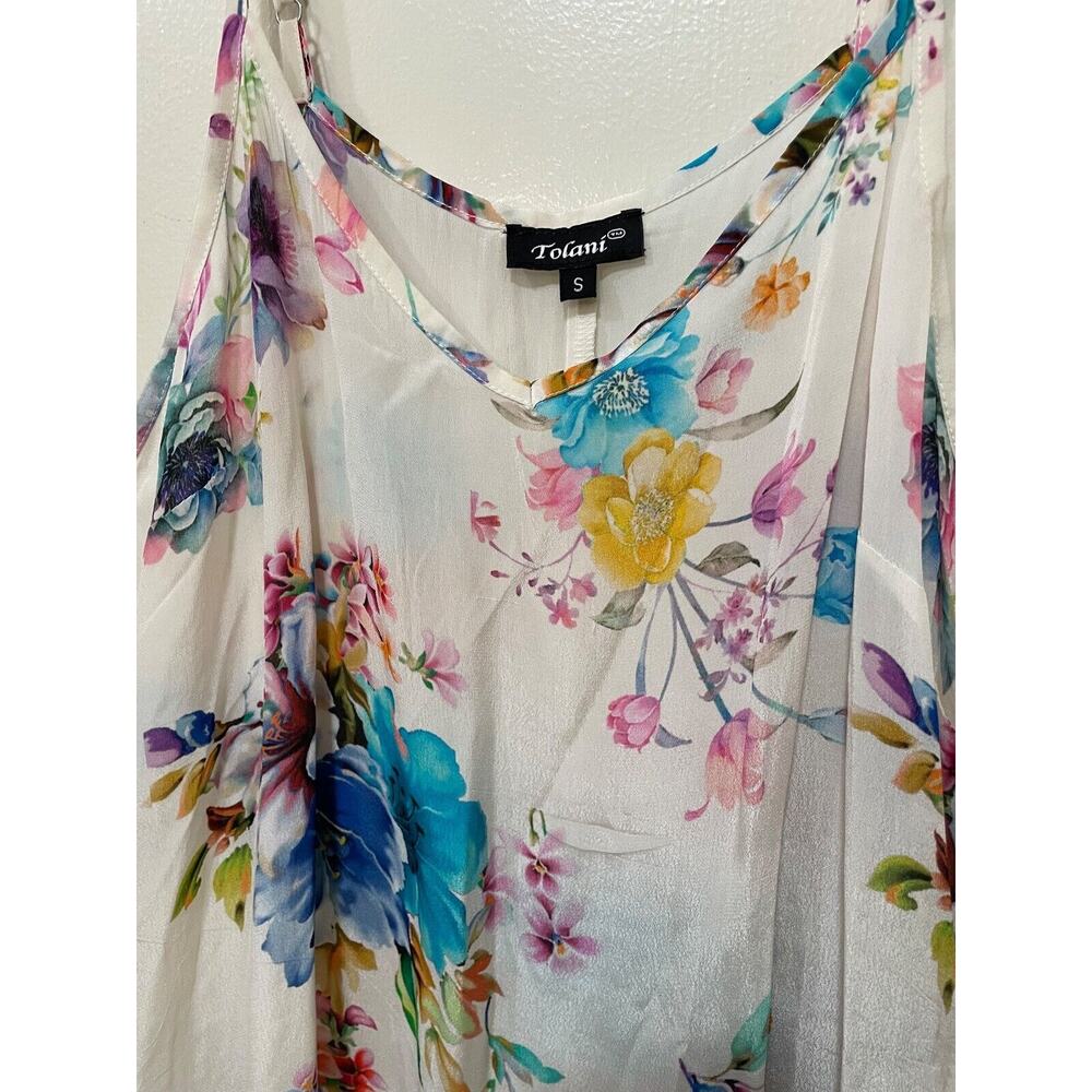 Daphne Pearl Art Culpro Tolani Dress 2 Piece Set Size S NWT - Picture 8 of 14